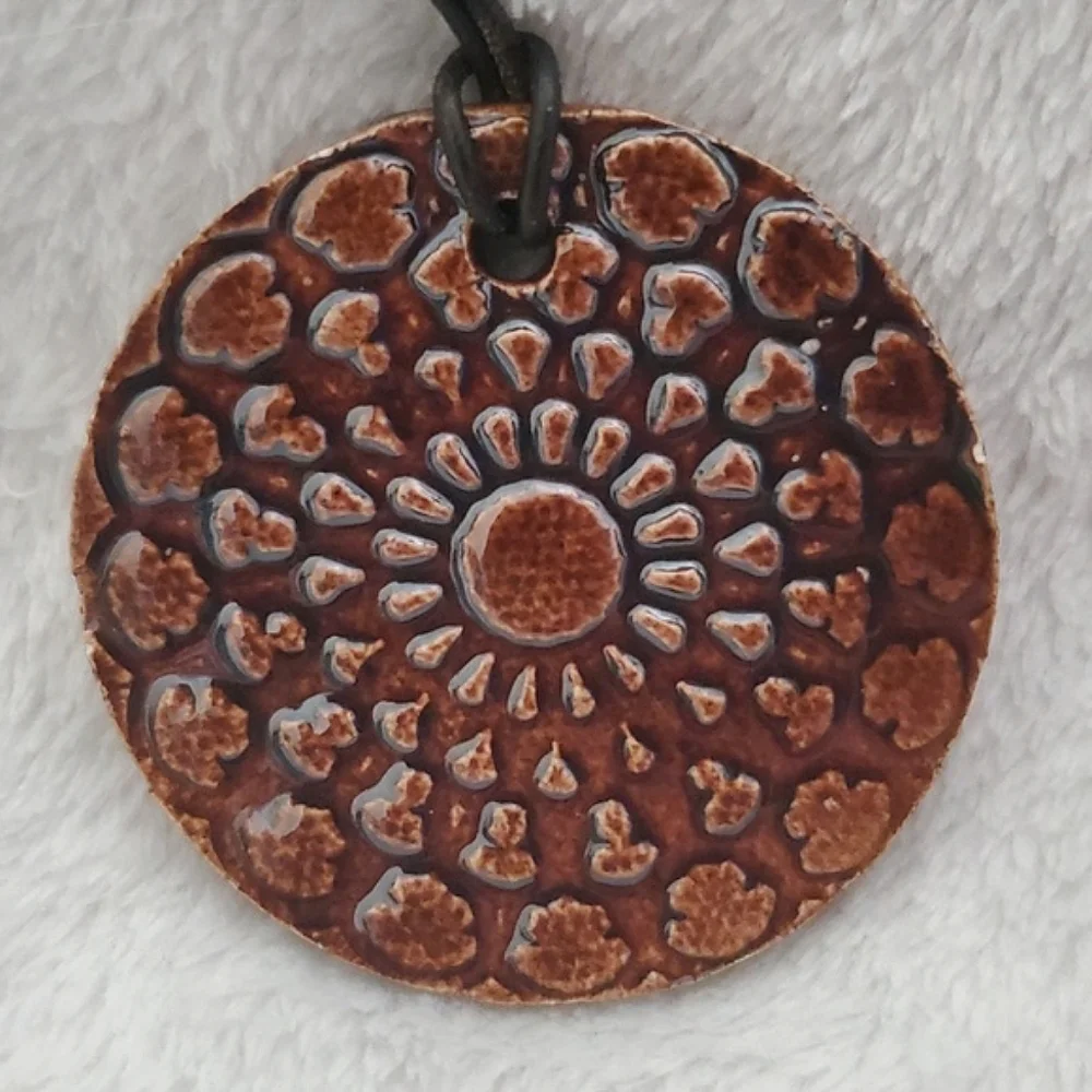 Artisan Made OOAK Pendant Necklace Signed